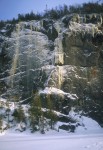 The Matrix buttress at Avalanche Lake