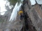 Series 4: Jeremy climbs Not Likely, an alternative finish to Lilith that climbs a free hanging dagger that drips from an off-width chimney