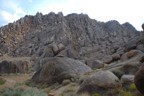 Tons of rock, like J-Tree but without all the gorgeous desert plant life