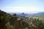 Jim and Martin at the top of the Pharos after completing Lamplighter