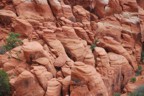 Jumble of redish rocks called the Fiery Furnace; pretty cool