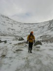 Descending from the col back into the valley