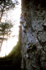 We regretted not bringing our rock gear to Sagada, as there is plenty of interesting limestone towers to climb, like this one in Echo Valley