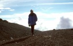 Lucie, modeling above 16,000 feet