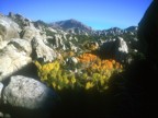 South Creek as seen from Flaming Rock; Bumblie Rock is just right of center