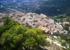 Looking down onto the village of Sella