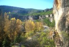 View of the cliffs of Cuenca