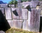 Precise stonework at Machu Picchu