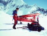 Arriving at base camp