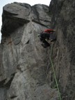 Styling the second pitch, in the rain