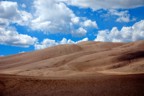 Dunes as seen from the river crossing