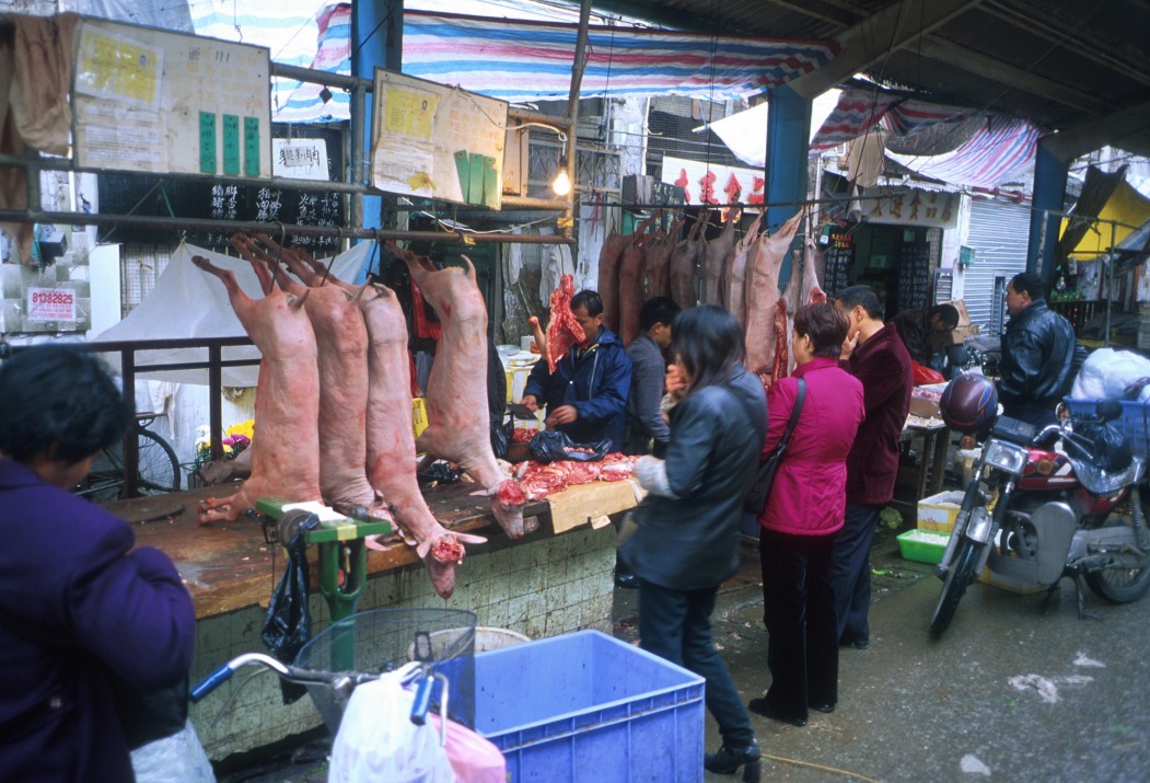 Brainless goats in the meat market
