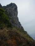 View of Lion Rock from the approach trail