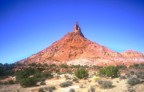 The South Six Shooter as seen from the upper mesa