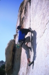 Allen at the crux of Left Mel Crack