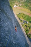 Nikos following the crux of Duett