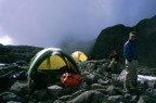 Our camp near the Austrian Hut