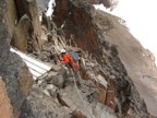 Investigating the ruined Bailies Bivy