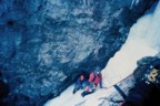 Climbing in Pinnacle Gully in the mid '80s