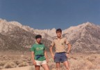 Posers in front of Mt. Whitney