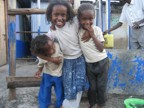 Three sisters, students at Humble Hearts school