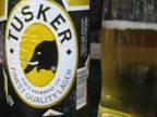 Tusker beer, local Kenyan beer