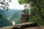 The New River from near Fern Point