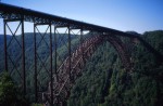 The single-span bridge over New River Gorge