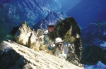 The North Ridge from the base of the Great Gendarme of Mt. Stuart