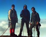 Stuart, Jim, and Tracy lookin' tough on Mt. Baker