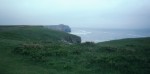Not-so-good picture of the Wales coastline, from the top