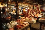 Meat market in Phuket, Thailand