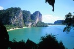 View of Ton Sai Bay from the top of Chicken Muscle