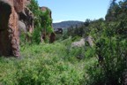 The beautiful Rock Garden, as seen when approaching from Penetente Canyon