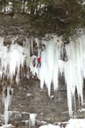 Climbing the ice curtain