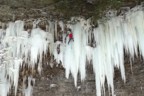 Climbing the ice curtain