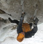 Nearing the top of the ice