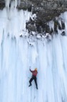 Nearing the top of the ice