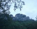 Terrible picture of the Seneca ridge as seen from town