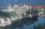 The Mohonk Hotel as seen from Skytop