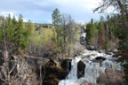 Waterfall at the head of Sinks Canyon