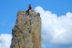 On the summit of the Totem Pole