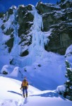 Jim standing at the base of Bridalveil Falls