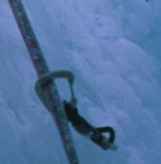 Close-up of ice screw