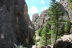 Picturesque canyon that contains the Circus Wall