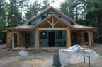 Front porch seen from the front (north)