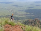 Approaching the summit