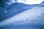 Descending from the high point on Auzangate