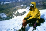 Resting above the headwall