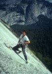 Jim at a rappel station on Marginal